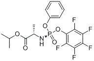 N-[(S)-(2,3,4,5,6-五氟苯氧基)苯氧基磷酰基]-L-丙氨酸異丙酯