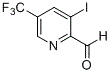 3-Iodo-5-(trifluoromethyl)-2-pyridine carbaldehyde